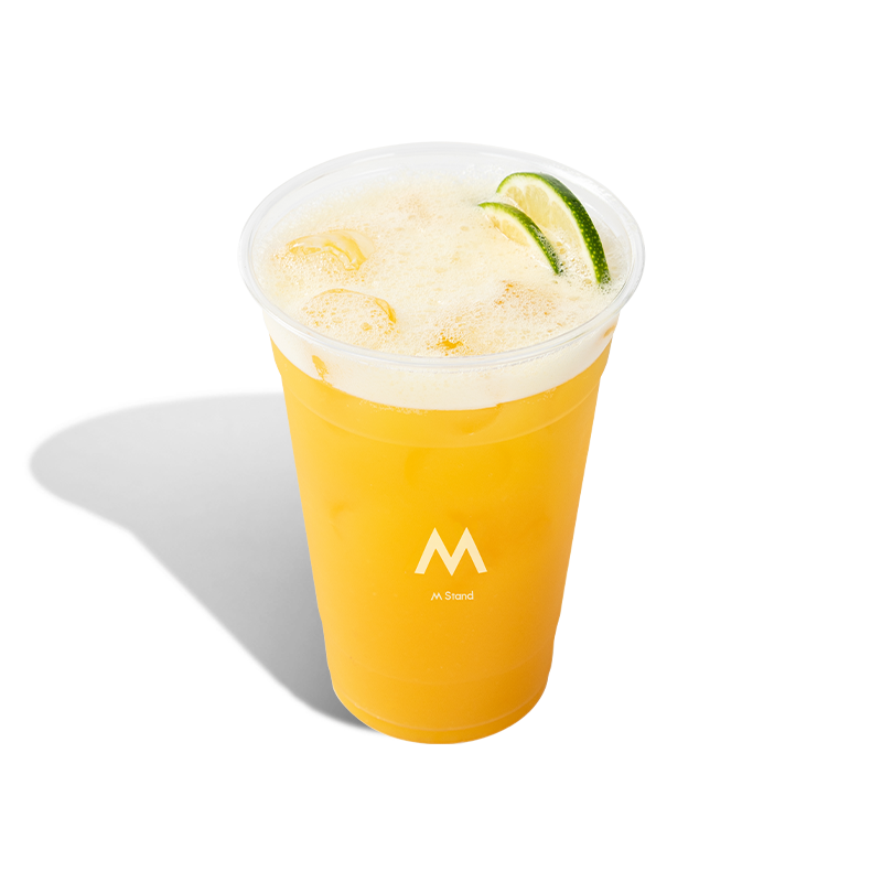 超大杯芒果凤梨冰茶